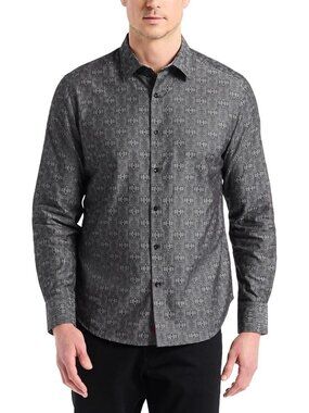 Premium Cotton Button Down Shirt, Classic Fit, Richly Detailed Men's Top